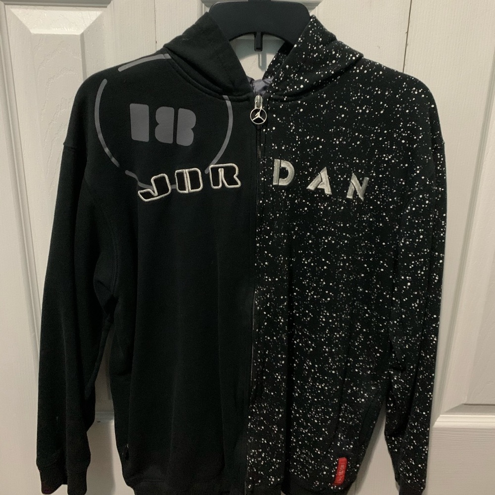 VTG FLIGHT AIR JORDAN hoodie SIZE M zip up  youth